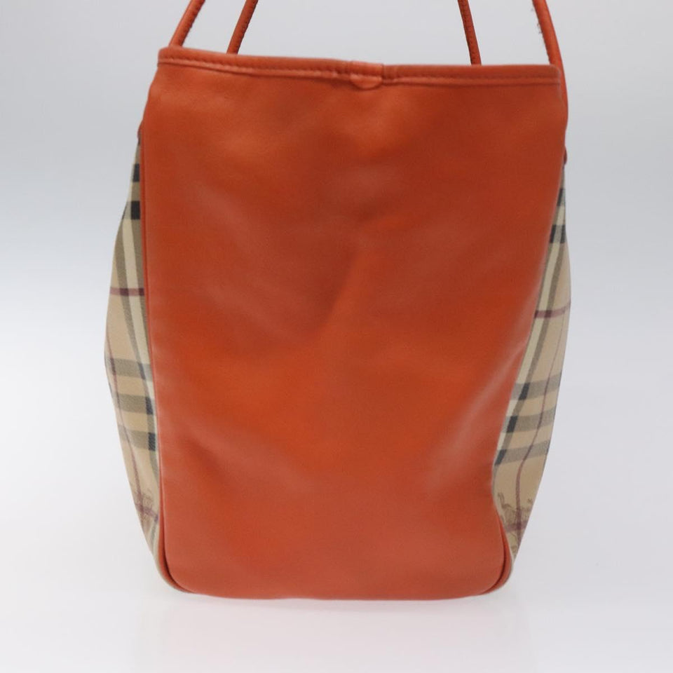 Burberry Nova Check Beige Canvas Tote Bag ( )