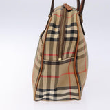 Burberry Nova Check Beige Canvas Handbag ( )