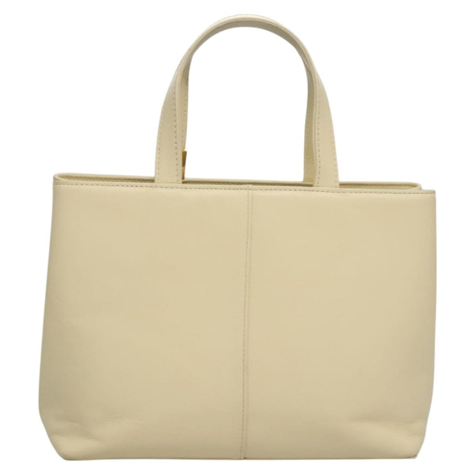 Burberry Nova Check Beige Leather Tote Bag ( )