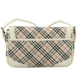 Burberry Nova Check Beige Canvas Shoulder Bag ( )
