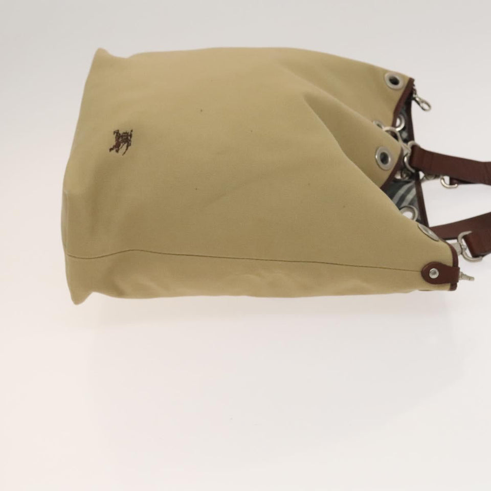 Burberry Beige Canvas Tote Bag ( )