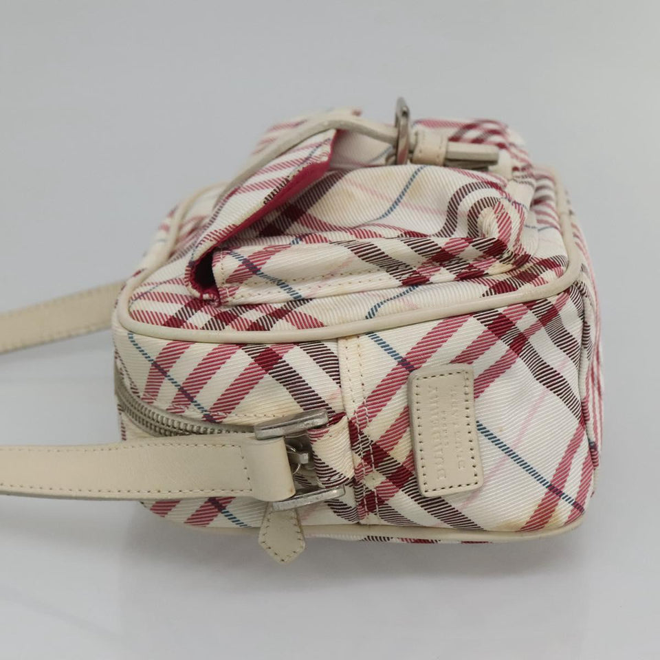 Burberry Nova Check Red Nylon Shoulder Bag ( )