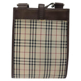 Burberry Nova Check Beige Canvas Shoulder Bag ( )