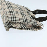 Burberry Nova Check Beige Metal Handbag ( )