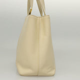 Burberry Nova Check Beige Leather Tote Bag ( )