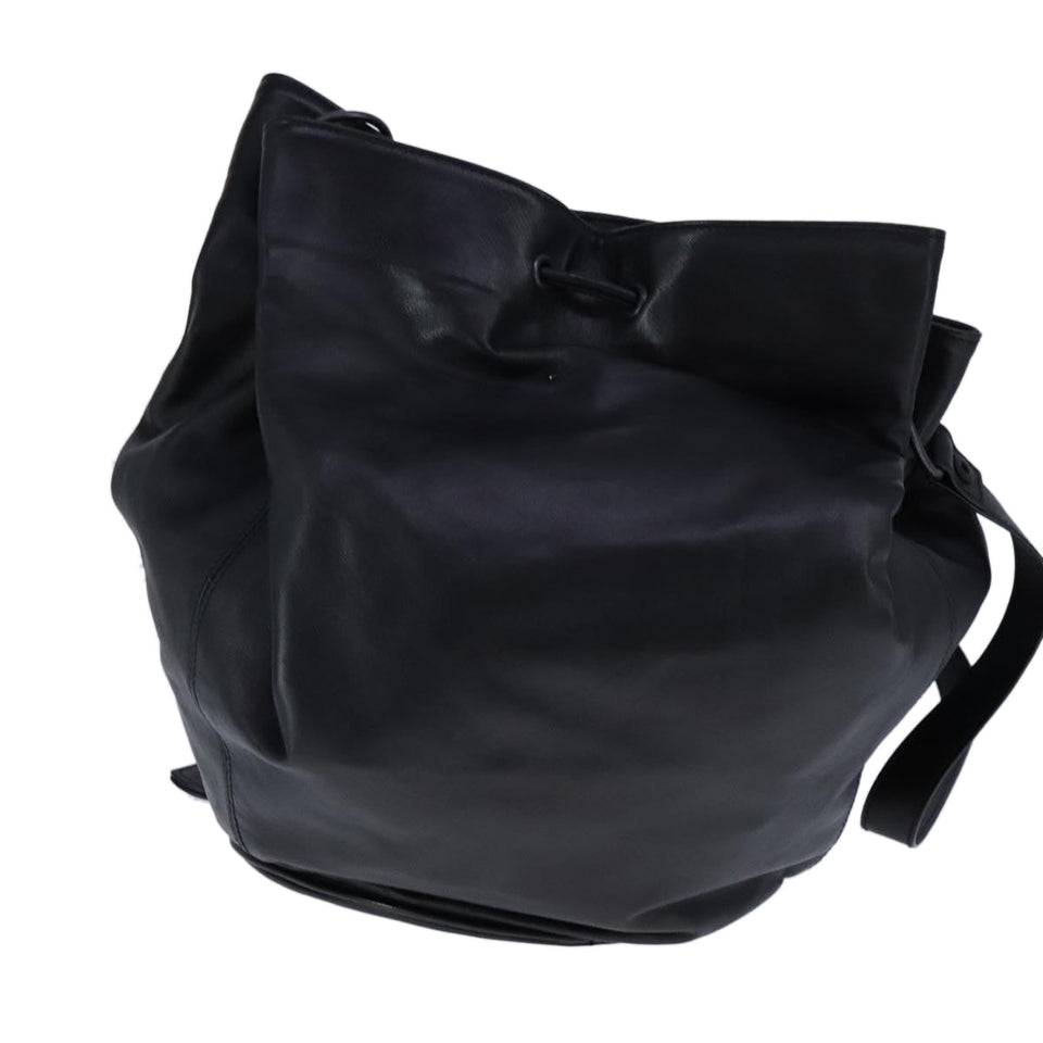 Burberry Black Leather Shoulder Bag ( )
