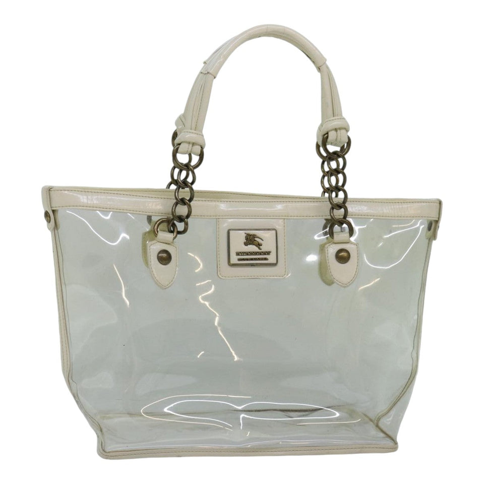 Burberry Transparent Vinyl Shoulder Bag ( )