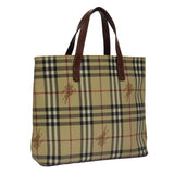 Burberry Nova Check Beige Canvas Tote Bag ( )