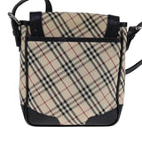 Burberry Nova Check Beige Canvas Shoulder Bag ( )