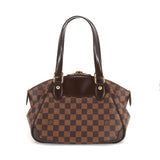 Louis Vuitton Damier Verona PM Hand Bag Ebene Brown