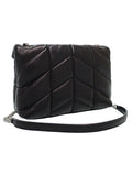Saint Laurent- Paris Lulu Puffer Bag Shoulder Bag Black