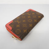 Louis Vuitton Long Wallet Monogram Zippy Wallet Retiro Red
