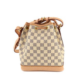 Louis Vuitton Damier Azur Noe BB Shoulder Bag Gold Hardware