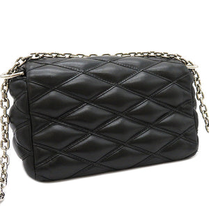 Louis Vuitton Malletage Twist Shoulder Bag Noir Black