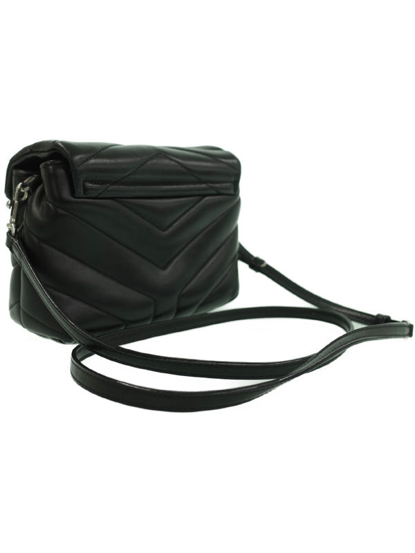 Saint Laurent- Monogram Loulou Toy Bag Black