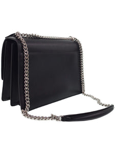 Saint Laurent- Sunset Large Chain Shoulder Bag Black