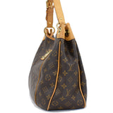 Louis Vuitton Galliera PM Shoulder Bag Monogram Brown