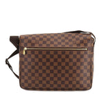 Louis Vuitton Damier Messenger Melville Shoulder Bag Ebene Brown
