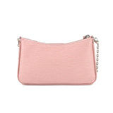 Louis Vuitton Epi Easy Pouch Shoulder Bag Leather Rose Ballerine Pink