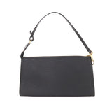 Louis Vuitton Epi Pochette Accessoire Hand Bag Black Gold Hardware