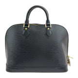 Louis Vuitton Epi Alma Bag Handbag Noir