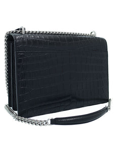 Saint Laurent- Paris Sunset Medium Shoulder Bag Black