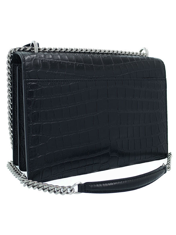 Saint Laurent- Paris Sunset Medium Shoulder Bag Black