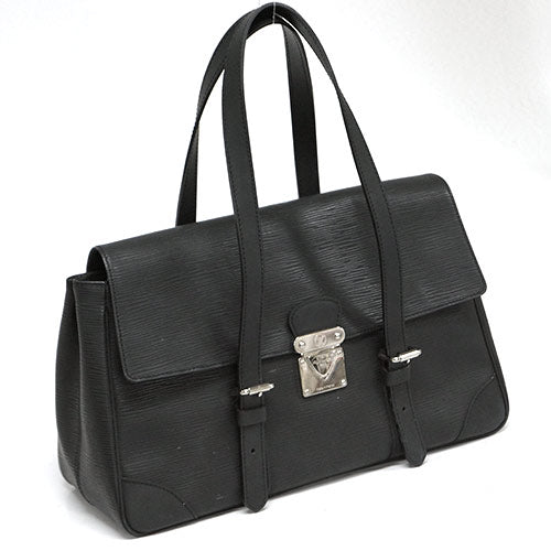 Louis Vuitton Epi Lv Shoulder Bag Segur MM Noir Black