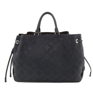 Louis Vuitton Mahina Bell Shoulder Bag Leather Noir Black