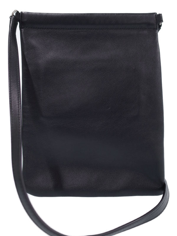 Saint Laurent- Paris Flat Pouch Sid Crossbody Bag Shoulder Bag Black