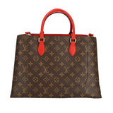 Louis Vuitton Flower Tote Bag Monogram Coquelicot