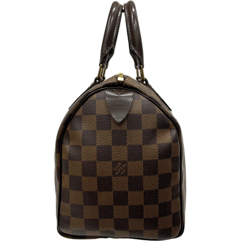 Louis Vuitton Speedy 25 Handbag Damier Ebene