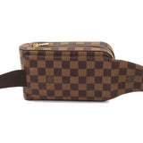 Louis Vuitton Damier Geronimos Body Bag Waist Pouch Ebene Brown