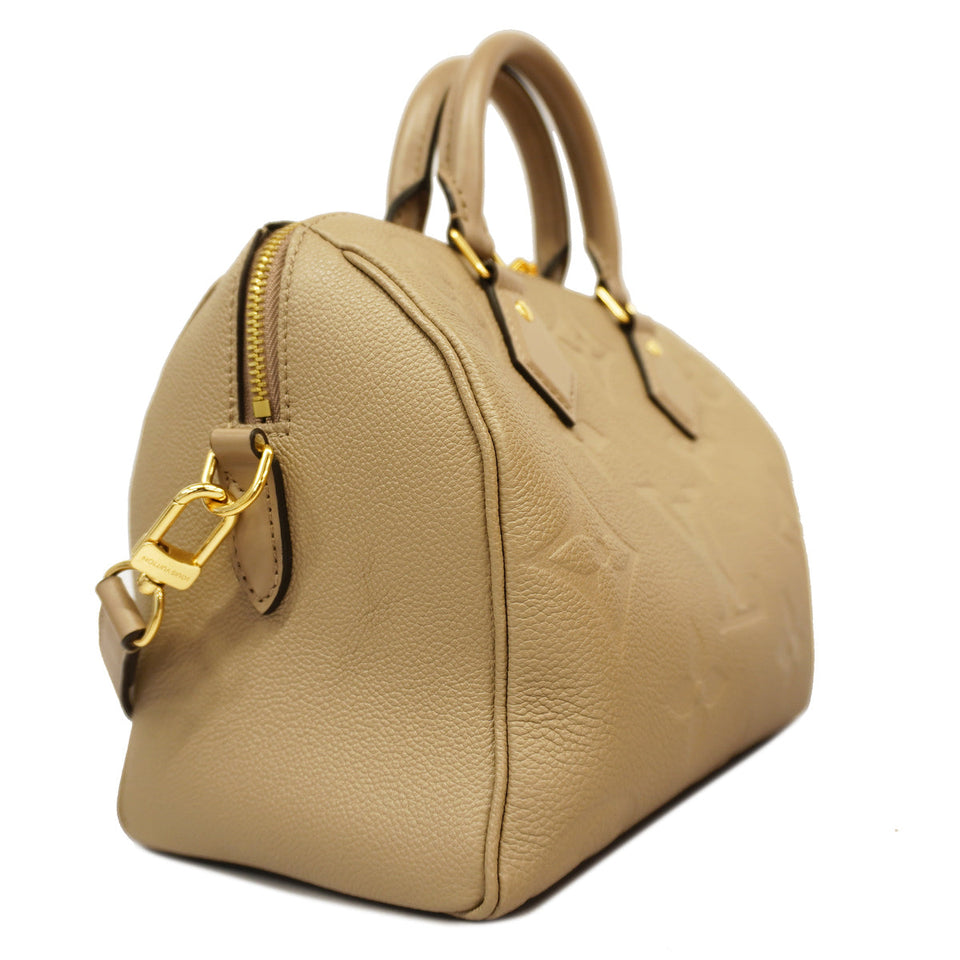 Louis Vuitton 2way Bag Monogram Implant Speedy Bandouliere 25