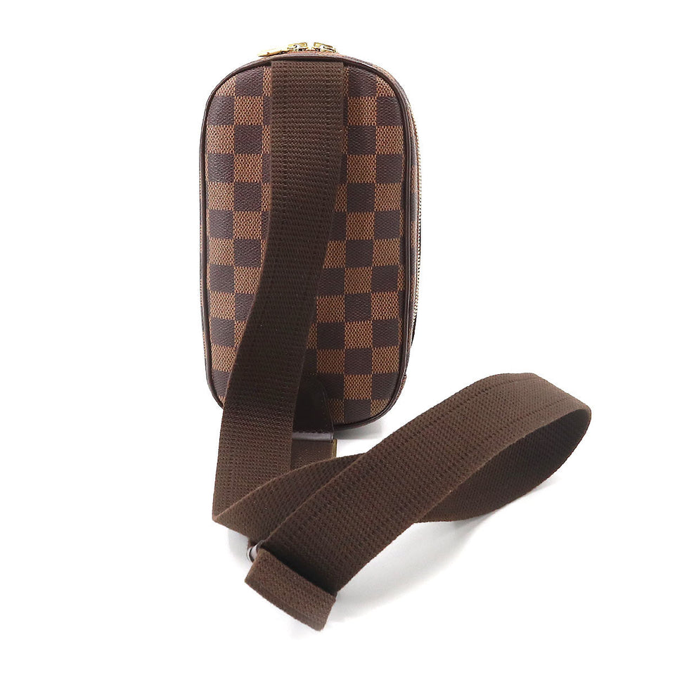 Louis Vuitton Damier Pochette Ganges Body Bag Ebene