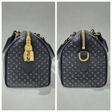 Louis Vuitton Speedy Bandouliere 20 Noir 2way Shoulder Bag