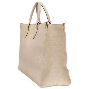 Louis Vuitton Monogram Emplant On The Go GM Shoulder Bag Creme