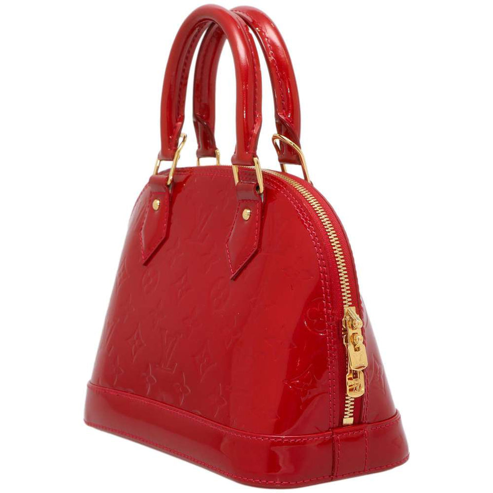 Louis Vuitton Handbag Monogram Vernis Alma BB 2way Crossbody