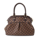 Louis Vuitton Damier Trevi PM 2 Way Hand Shoulder Bag Ebene