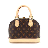 Louis Vuitton Monogram Alma BB 2 Way Hand Shoulder Bag Brown