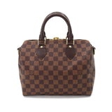 Louis Vuitton Damier Speedy Bandouliere 25 2Way Hand Shoulder Bag Ebene