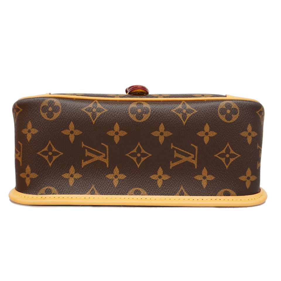 Louis Vuitton Shoulder Bag Monogram Diane NM PM Fuchsia