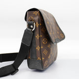Louis Vuitton Shoulder Bag Monogram Macassar Bus PM