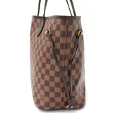 Louis Vuitton Tote Bag Neverfull MM Damier Ebene Brown