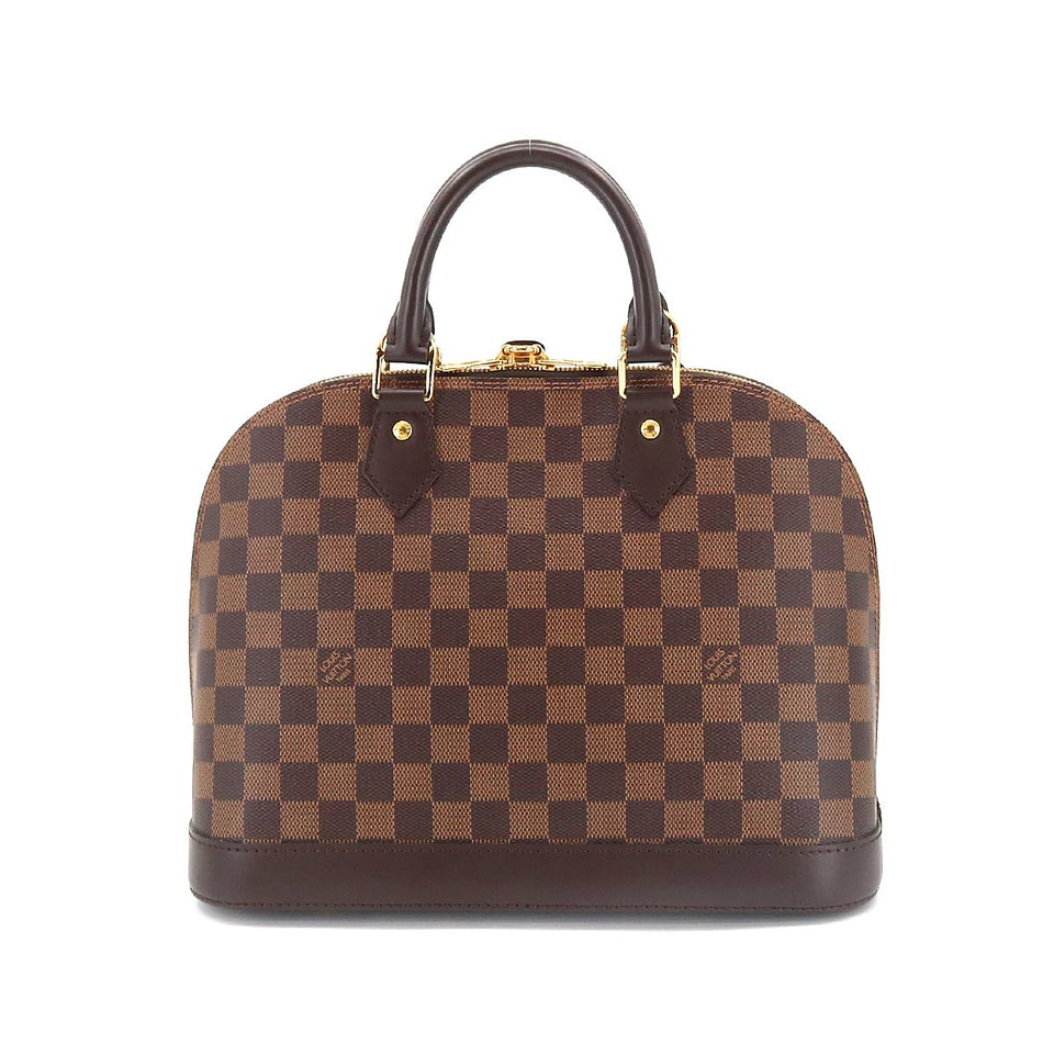 Louis Vuitton Damier Alma PM hand bag Ebene Brown