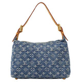 Louis Vuitton Baggy PM Monogram Denim Shoulder Bag Blue