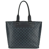 Louis Vuitton Damier Cobalt Cover Voyage Leather Tote Bag