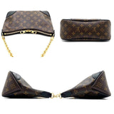 Louis Vuitton Shoulder Bag Monogram Boulogne NM Brown Black