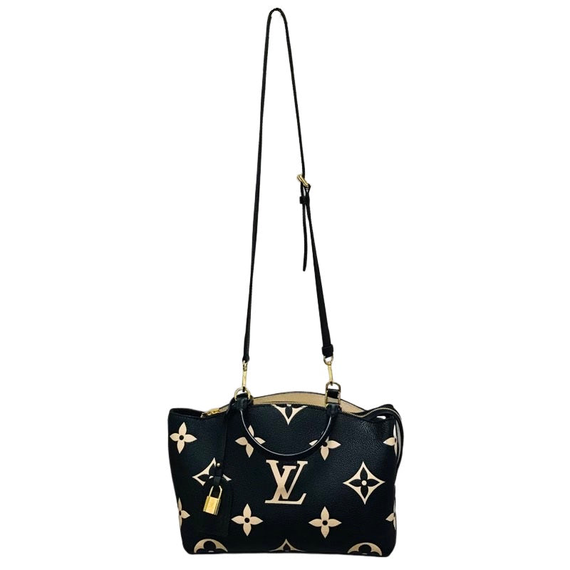 Louis Vuitton Bicolor Monogram Implant Petit Palais PM