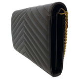 Saint Laurent- Paris Chain Wallet Monogram Crossbody Saint Laurent Black